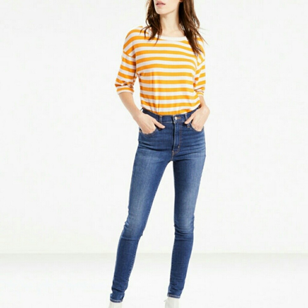 Levi's Mile High Skinny Jeans 24